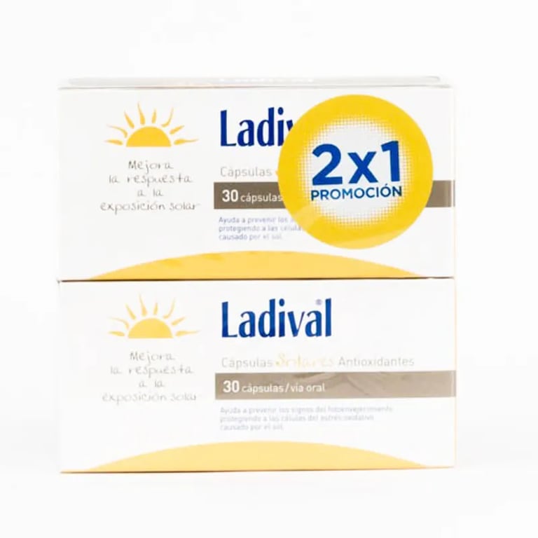 CÁPSULAS SOLARES ANTIOXIDANTES PACK 2x1