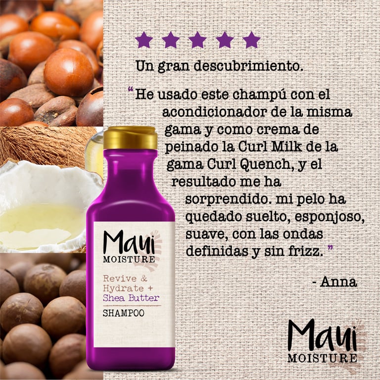 Maui Shea Butter Champú 385 ml von Maui