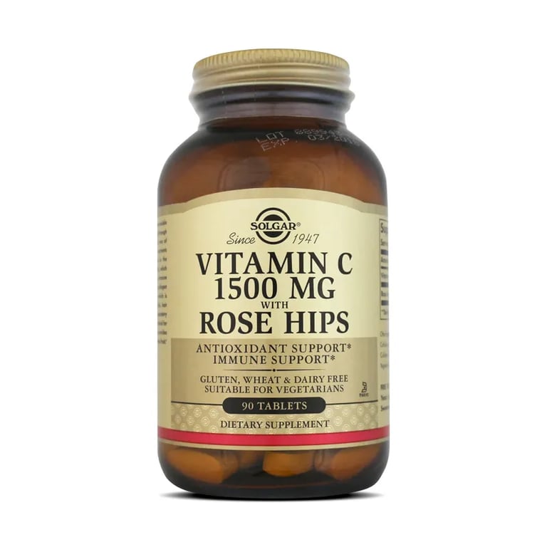 VITAMIN C 1500mg WITH ROSE HIPS