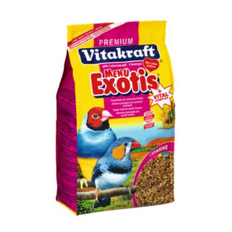 Menú Premium Alimento Para Pájaros Exóticos 500g