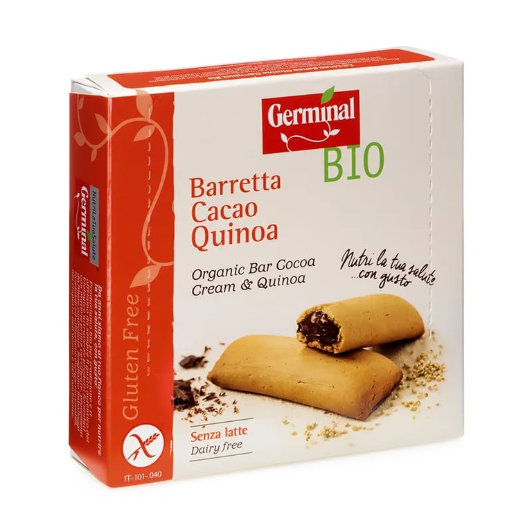 Barrita De Cacao Quinoa Sin Gluten Bio