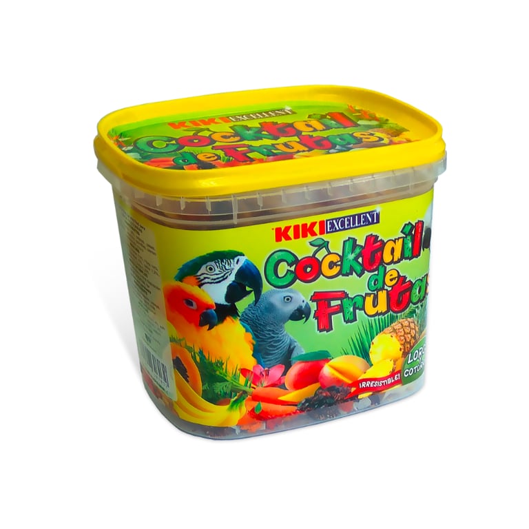 Cocktel de Frutas para Loros