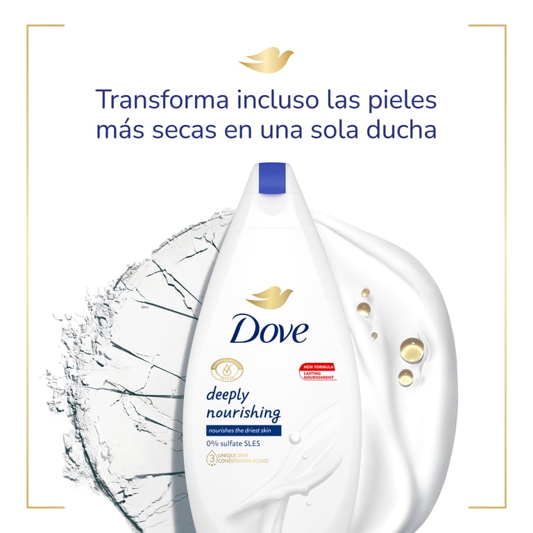 Deeply Nourishing Gel Hydratation Profonde 450 ml de Dove