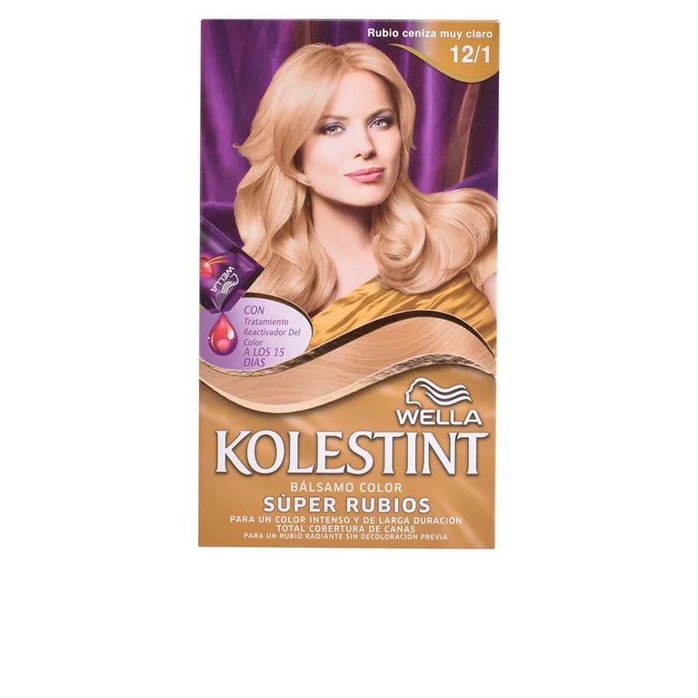 KOLESTINT TINTE BÁLSAMO COLOR #12,1 CASTAÑO MEDIANO