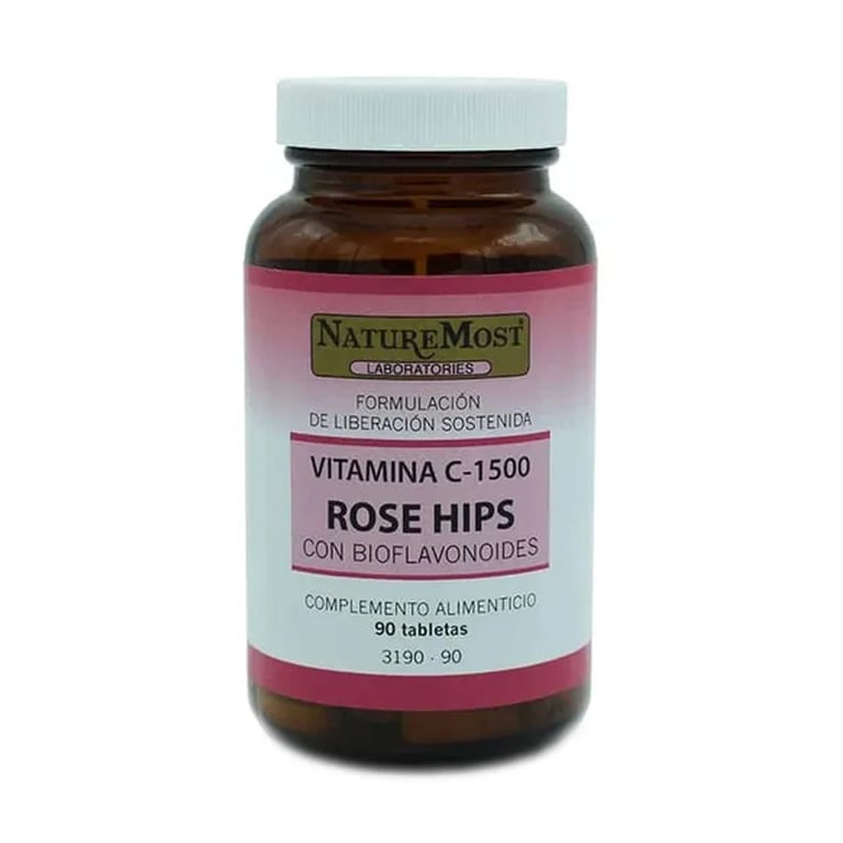 Vitamina C Rose Hips 1500 mg