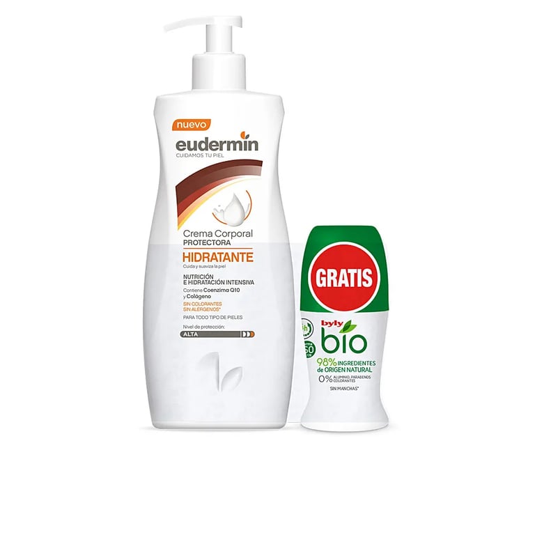 Hidratante Leche Corporal Crema + Desodorante Roll-On
