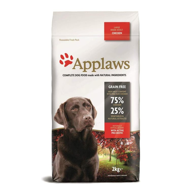 Applaws Dog Dry Adulto Raças Grandes Frango