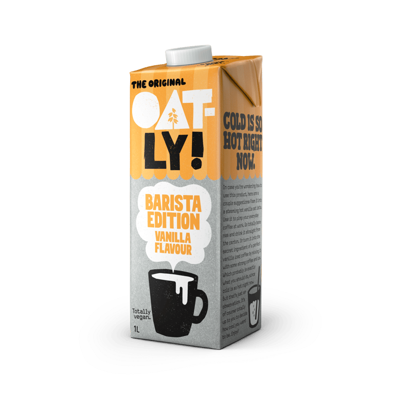 Oatly Barista edition Vanilla Flavour