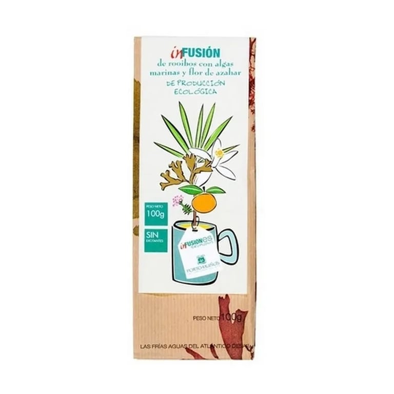 Rooibos Tee Meeresalgen und Orangenblüten