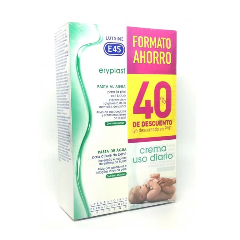 ERYPLAST PASTA AL AGUA 40% DTO 2ª UD
