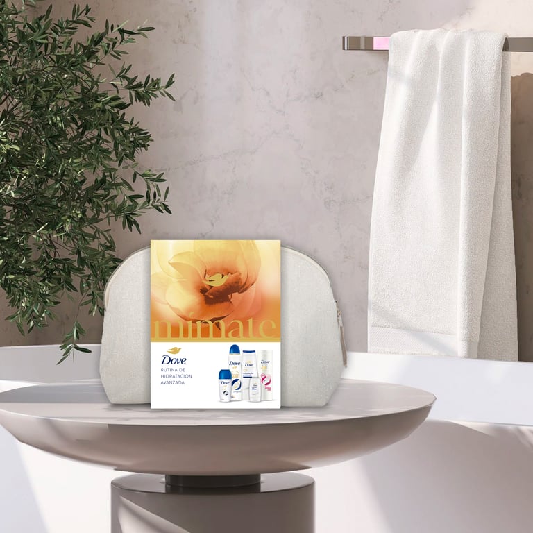 Kulturbeutel Mimate Badezimmer Set 5 Stück von Dove