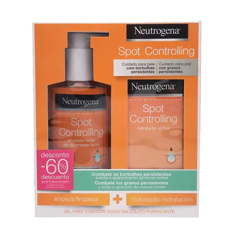 Neutrogena Spot Controlling Pack Crema 50 ml + Gel 200 ml