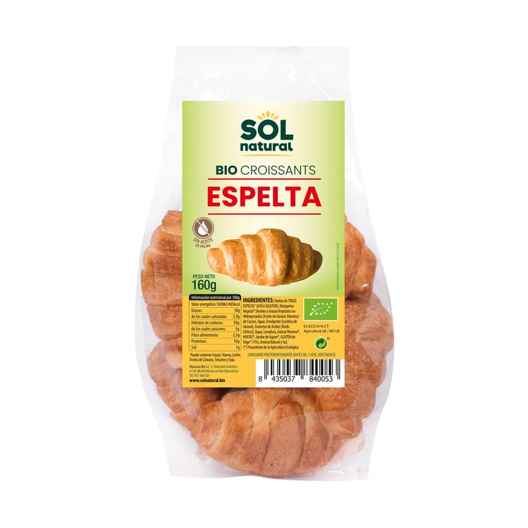 CROISSANTS DE ESPELTA BIO