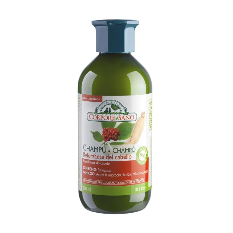 STÄRKENDES SHAMPOO MIT GINSENG UND GINKGO
