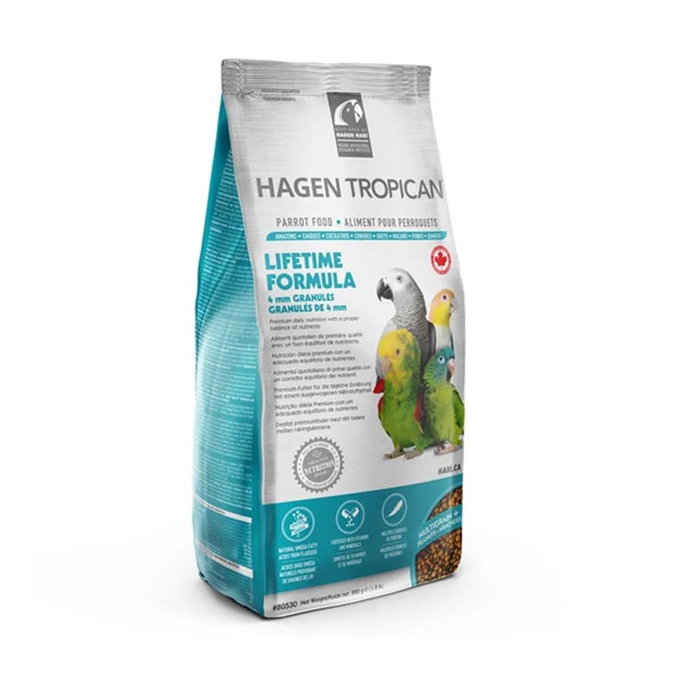 Alimento De Mantenimiento Para Loros 820g
