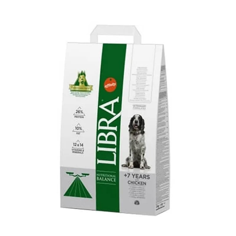 Libra Hundefutter Adult +7 Jahre Huhn