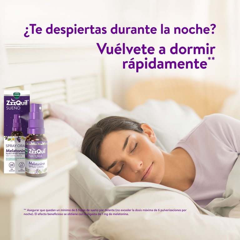 Natura Melatonina Spray Oral 30 ml de Zzzquil