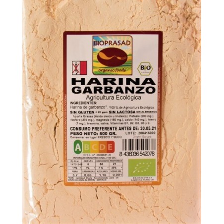 Harina de Garbanzos Ecológica - imagen 2 de 2