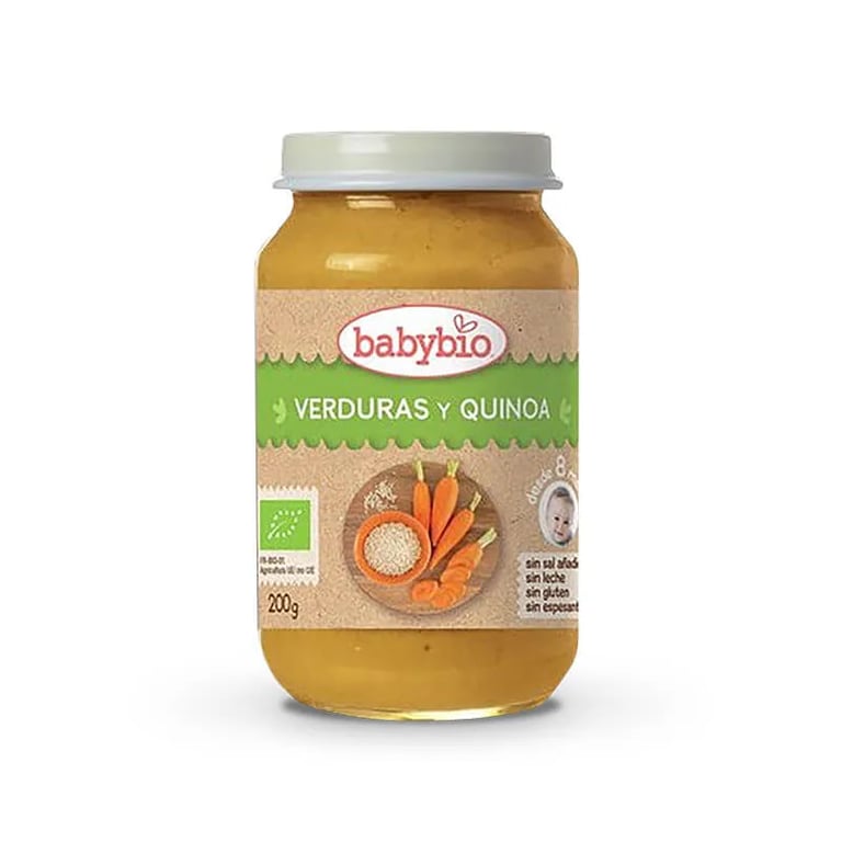 BABYBIO POTITO MENÚ DEL DÍA VERDURAS Y QUINOA