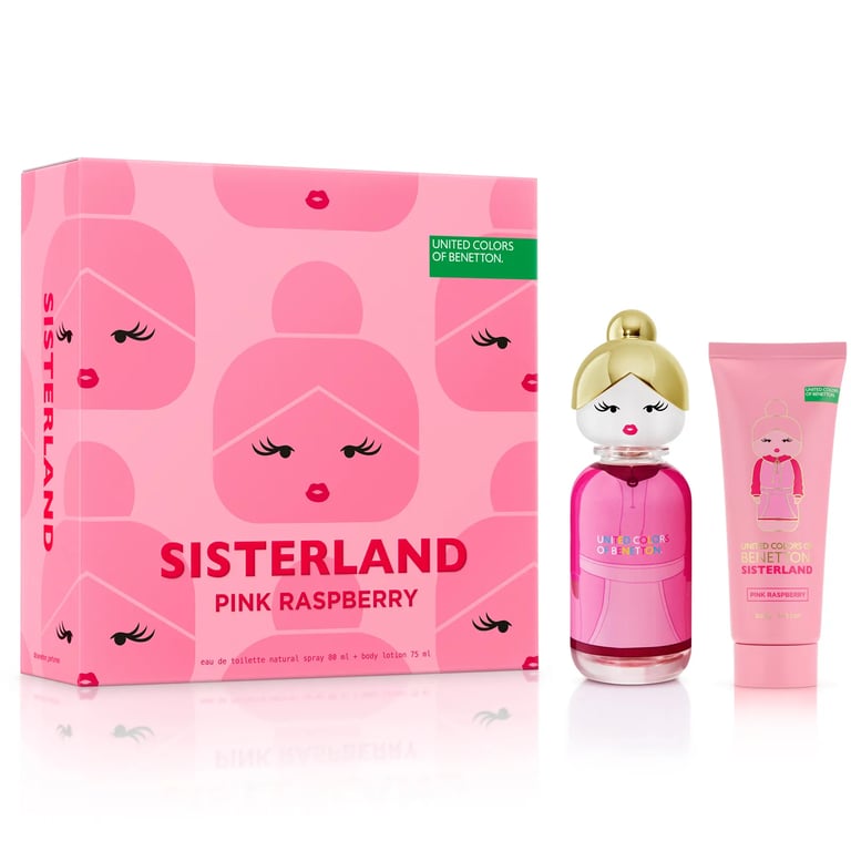 Sisterland Pink Raspberry EDT 80 ml + Body Lotion 75 ml
