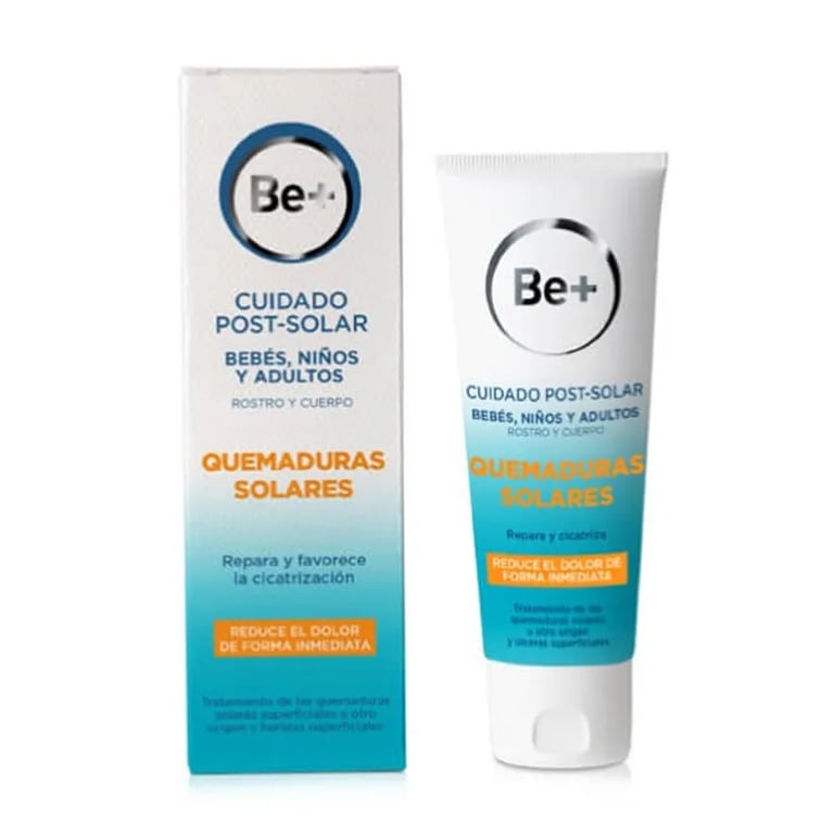 BE+CUIDADO POST-SOLAR QUEMADURAS SOLARES