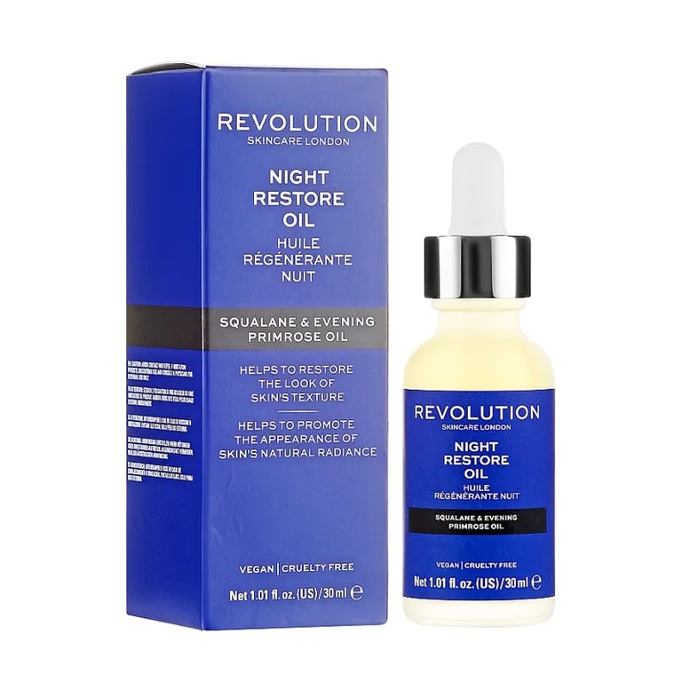 Night Restore Oil Squalane & Evening Primrose Oil