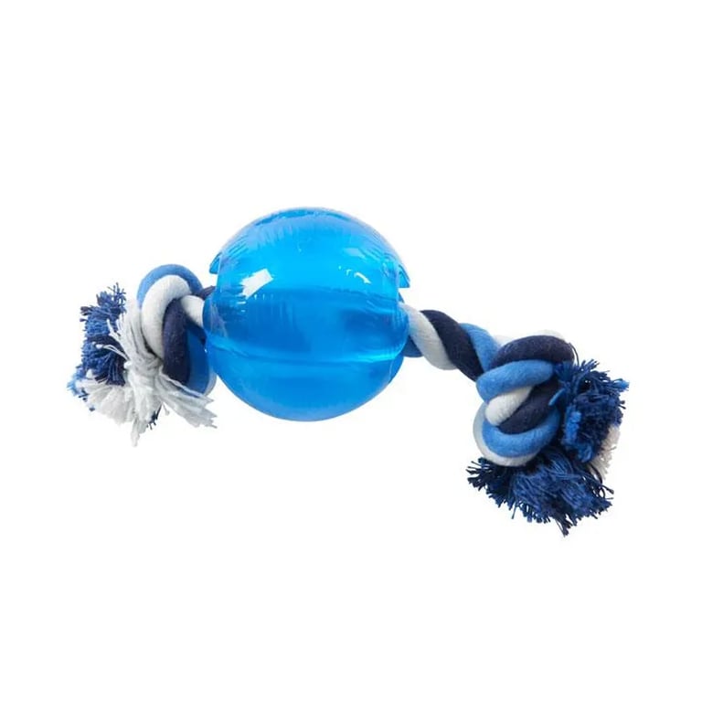 Spielzeug Hund Ball Strong Mit Seil M 23 cm