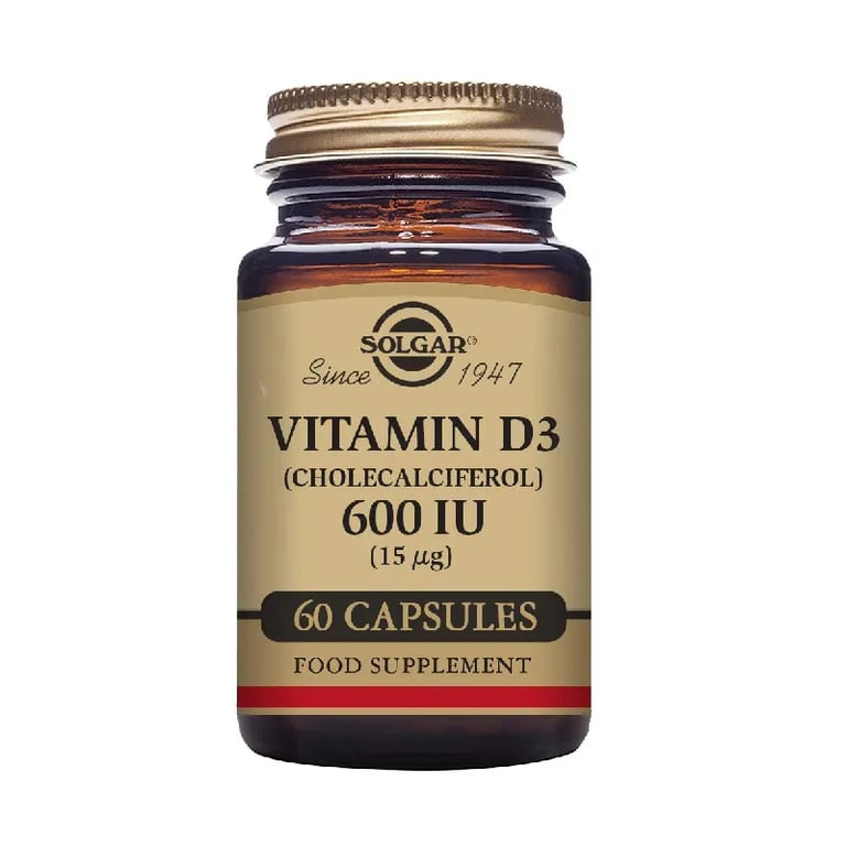 Vitamina D3 600 iu