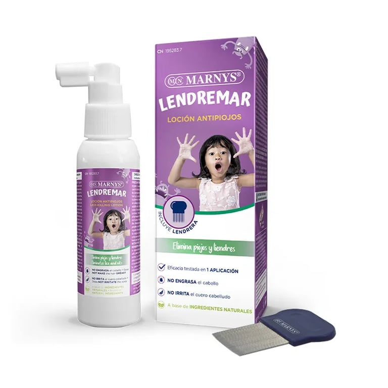 LENDREMAR ELIMINA PIOJOS Y LIENDRES