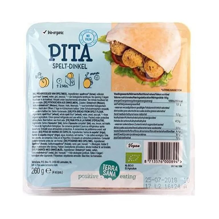 Pita À L’Épeautre Bio