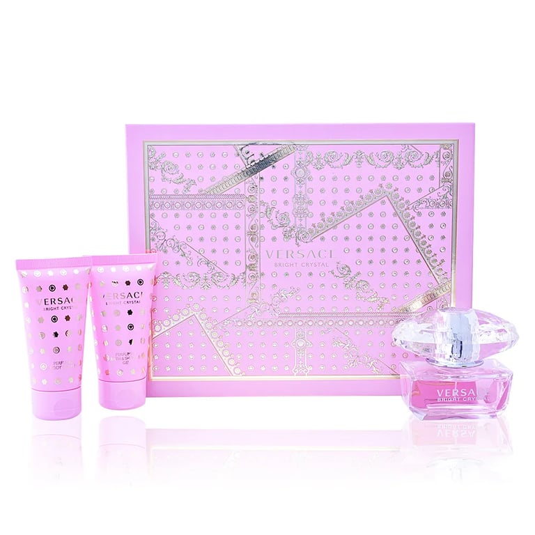 Bright Crystal Lote EDT 90 ml + Body Lotion 100 ml + Neceser