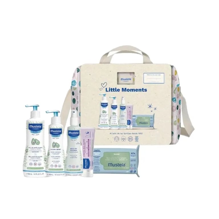 Sac Little Moments À Pois 5 Pièces Lait Corporel 300 ml