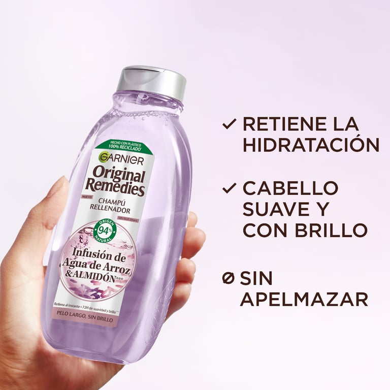 Reiswasser- und Stärke-Infusions-Füllungsshampoo 300 ml von Garnier