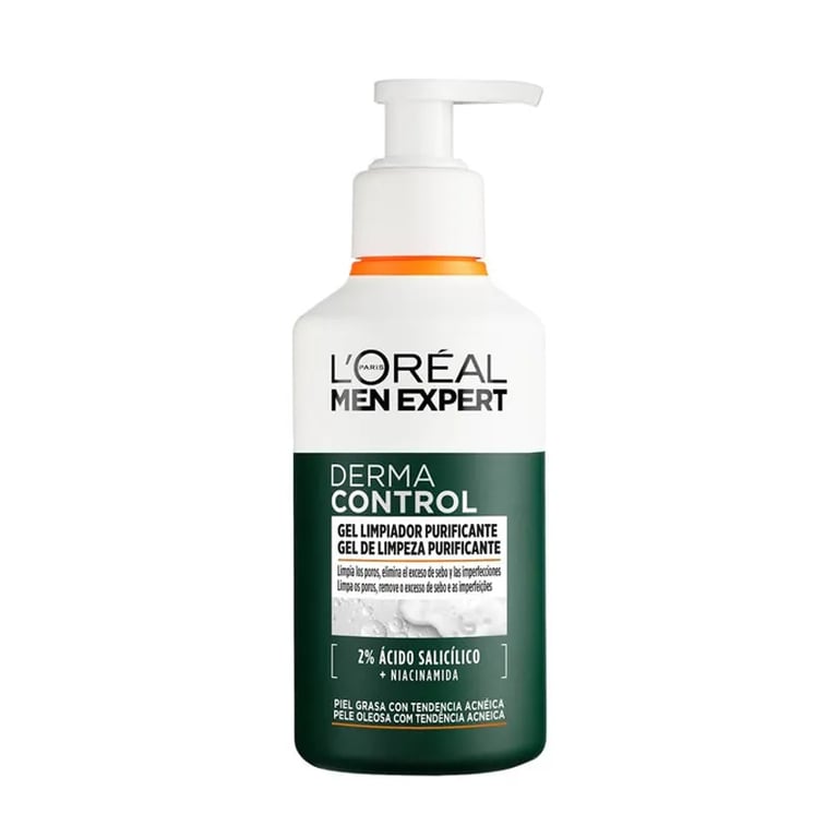 Men Expert Derma Control Gel Nettoyant Purifiant