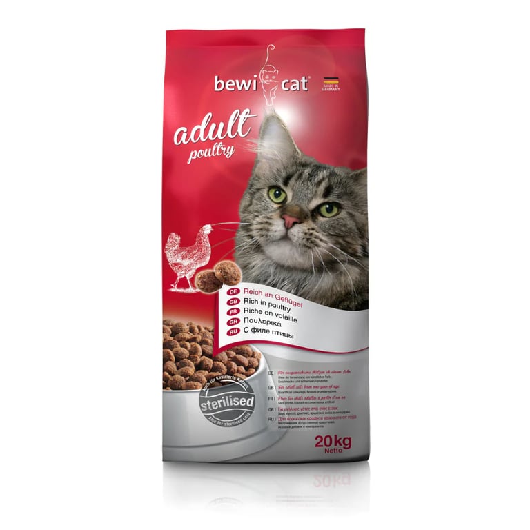 Feline Adult Aves Corral 1 Kg de Bewi Cat - imagen 3 de 6