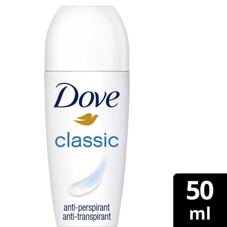 Classic Déodorant Roll-On 48H 50 ml de Dove