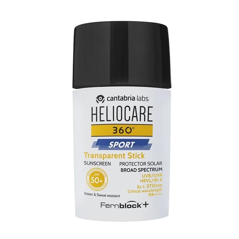 Heliocare 360 Sport SPF50+ Stick Transparente