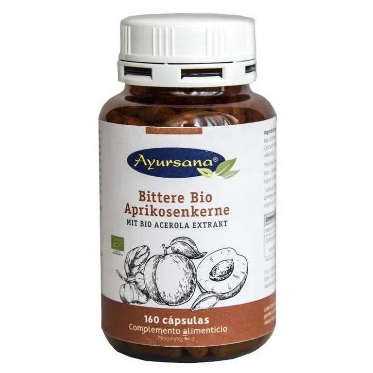 Bittere Bio Aprikosenkerne Albaricoque Semillas Bio
