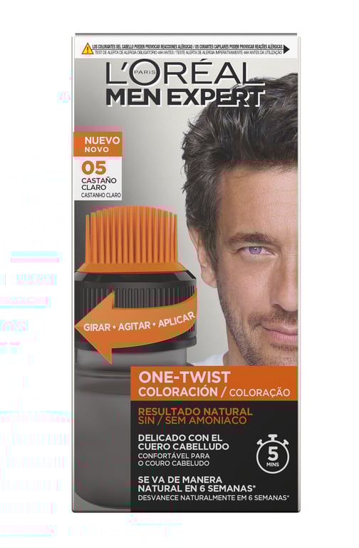 Men Expert One Twist Coloration 05 Châtain Clair de L'Oreal Paris