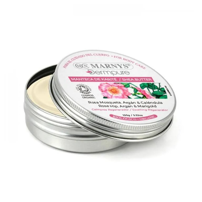 MANTECA DE KARITÉ, ROSA MOSQUETA, ARGÁN Y CALÉNDULA BIO