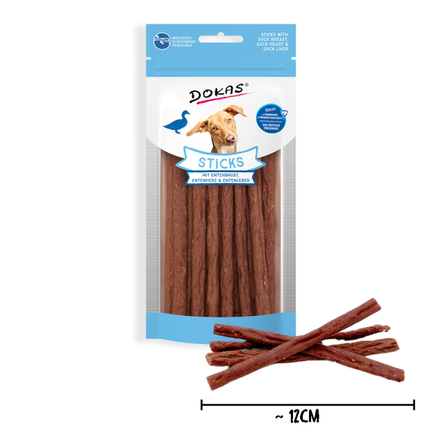 Sticks de Pechuga Corazón e Hígado de Pato