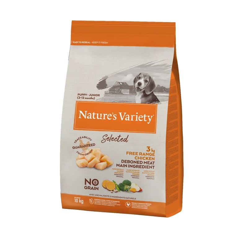 Selected Dog Puppy Junior Free Range Chicken