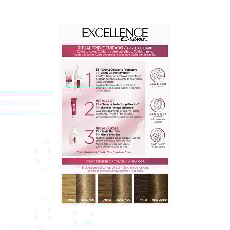 Excellence Creme Tönung #7 Blond von L'Oreal Paris