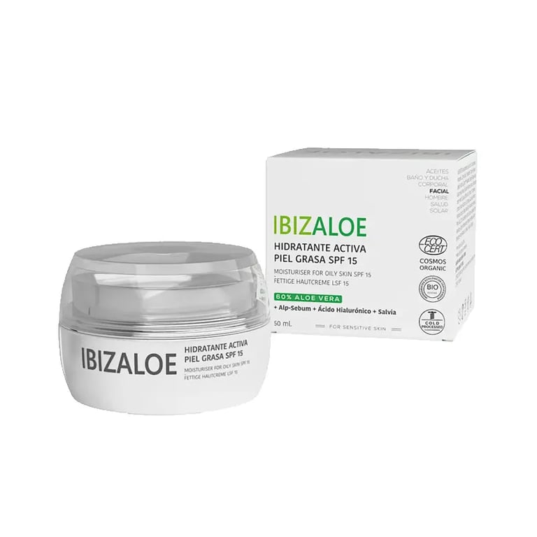 Ibizaloe Hidratante Activa Piel Grasa Spf