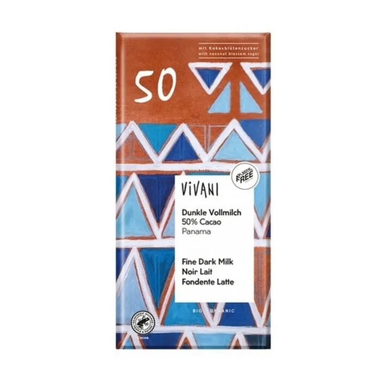 Chocolate Negro Con Leche 50% Panama