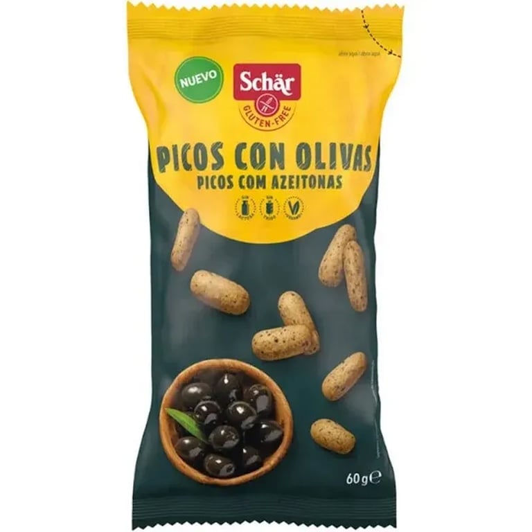Picos Con Olive Senza Glutine Vegan