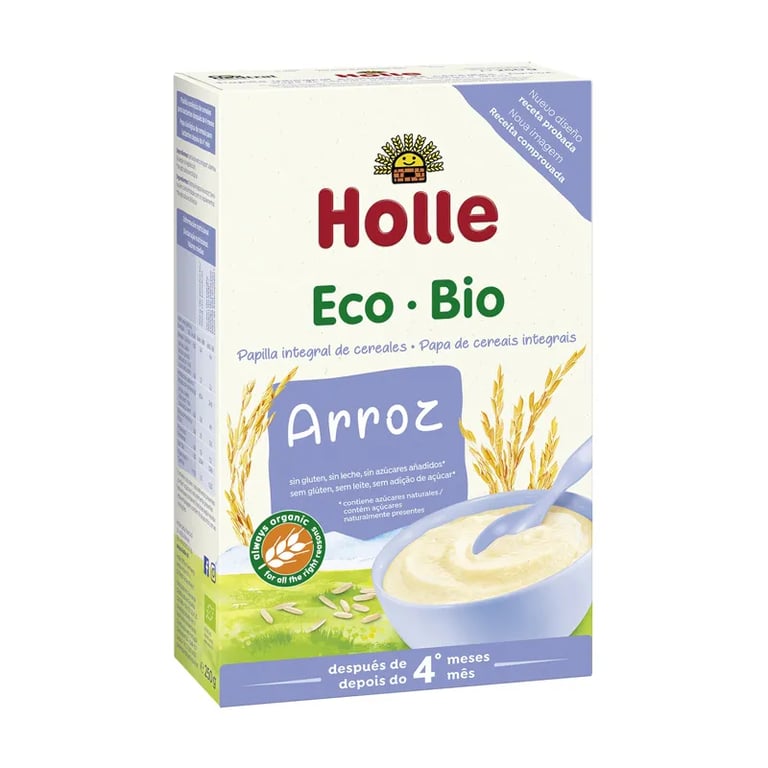 Papilla Integral Arroz Sin Gluten 4 Meses Bio