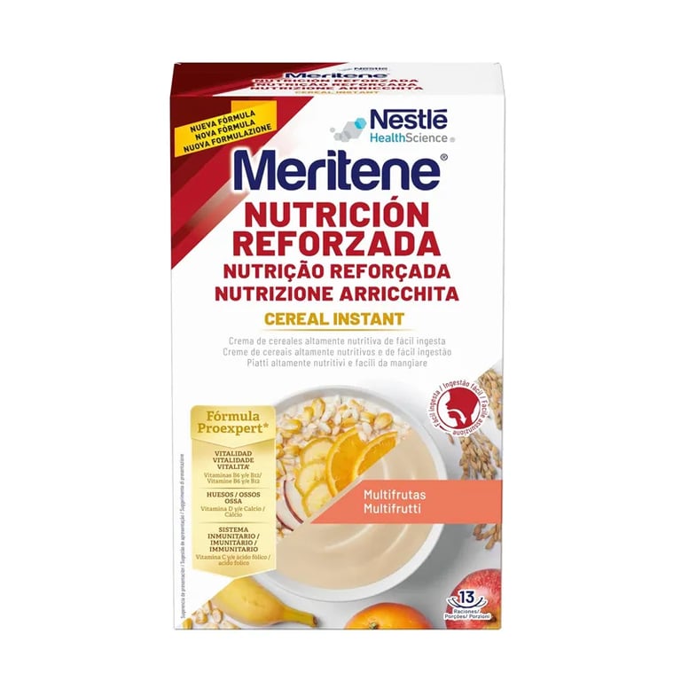 Nutrición Reforzada Cereal Instant Multifrutas