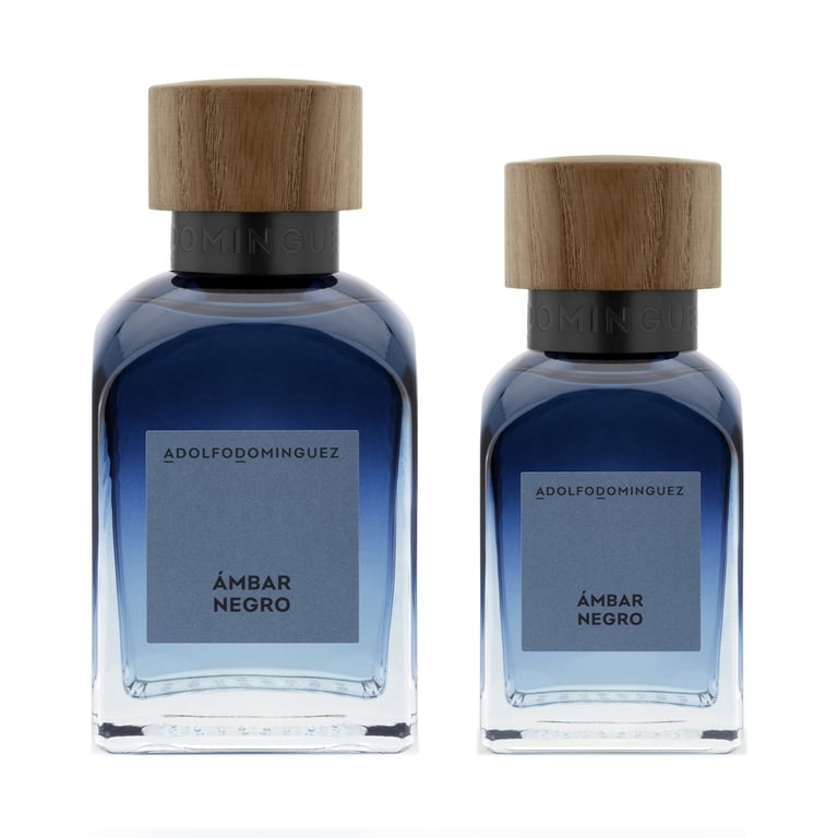 Ámbar Negro Set EDP 120 ml + EDP 60 ml de Adolfo Dominguez