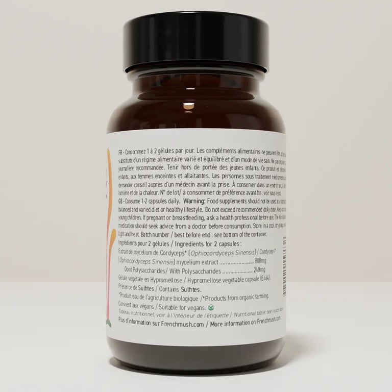 Extraits de Cordyceps Bio - imagen 2 de 6
